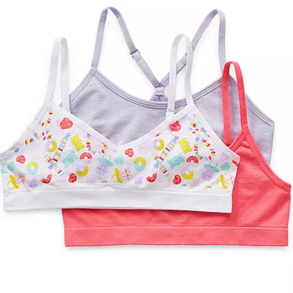 Maidenform Big Girls 3-pc. Bralette